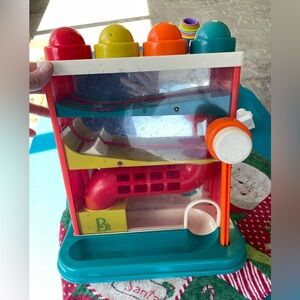 B. Toys Pound-a-Ball The Whacky Ball set comes with 4 colorful balls